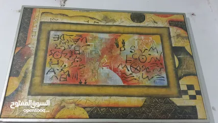  1 لوحة فنية مغربية امازيغية قديمة