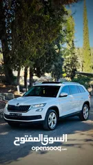  1 Skoda Kodiak   190 hp  4x4 AWD فحص نخب  إمكانية البيع دفعة وشيكات.
