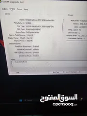  6 Asus tuf 15 gaming laptop للبيع مع كفالنه استعمال خفيف