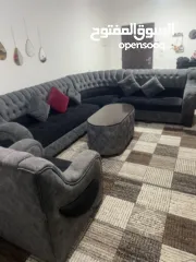  2 طقم كنب كورنر كما هو موضح بالصور