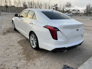  4 Cadillac ct4  luxury premium 2021 رقم بصرة بأسمي