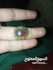  1 خاتم عقيق عررررطه