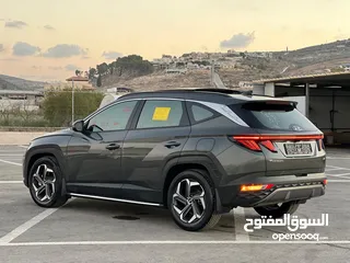  15 هونداي توسان/2023  HTRAC فل الفل فتحة سقف بانوراما  4x4 ///240Hp   ( Haybrid) 1600cc