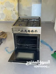  4 غاز مع فرن نوع King حاله جيده شغال 100/100