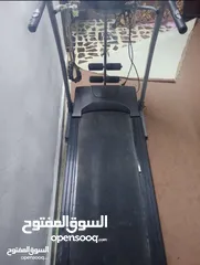  1 جهاز ركض كهربائي بحال الوكاله بتحمل 200كيلو