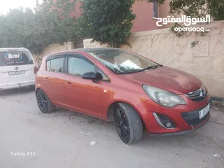  1 اوبل كورسا 2013 تسيير 2017 مميزة بخالة ممتازة