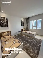  18 غرف وشقق مفروشة قرب مسقط مول