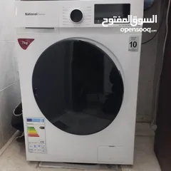  3 غسالة ناشونال ديلوكس 7 كيلو فل انفيرتر بحالة الوكالة استعمال عرسان فعليا لم تستعمل