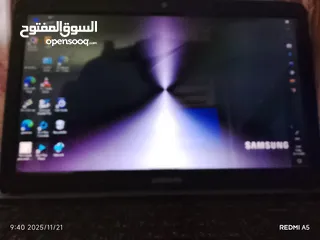  1 لابتوب سامسونج ويندوز 7 مستعمل بدو بطارية مع شاحنة الاصلي