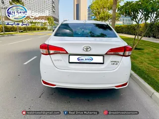  4 **BANK LOAN AVAILABLE**  TOYOTA YARIS 1.5E   Year-2019  Engine-1.5L  Color-White  Odo meter-52,000km