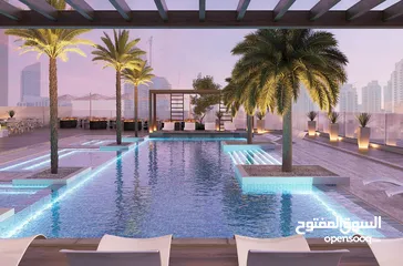  1 شقة بمساحة واسعة 938 قدم في قلب مجان، وبالقرب من معالم الجذب السياحية في دبي