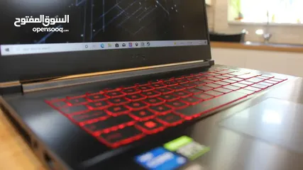  17 MSI Thin Gaming Core i5-11400H 11th Gen - GTX1650 4G 16GB 3200MHZ DDR4 RAM 512 GB SSD Windows 11