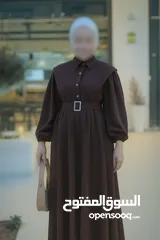  10 هالمـوديـل حكـايـة وروايـة....  فستـان كُـم بـف دبـل كلـوش فـري سـايـز
