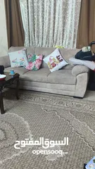  10 أثاث بيت كامل للبيع دفعة واحدة – نظيف وسعر مناسب  كنب + خزانة + برادي + سجادة للبيع معًا بحالة جيدة