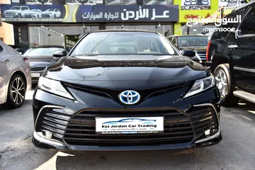  5 تويوتا كامري هايبرد Toyota Camry GLE Hybrid 2022