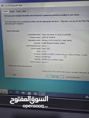  1 لابتوب ديل كور اي 3 الجيل العاشر كارت شاشه اولترا hd  الرام 8 الهارد عدد 2 النضام ssd 128g واخر 1tp