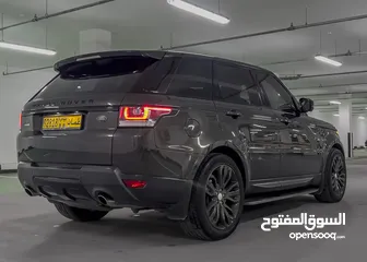  5 Range Rover Sport 2014 V8 Supercharged GCC OMAN رنج روفر سبورت 8 سوبرتشارج خليجي وكالة عمان 2014