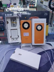  1 جهاز نظيف جدا Honar x9B بدون خط وايفاي فقط 256g 24ram مع أغراضه الأصلية