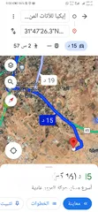  3 للبيع قطعة أرض 4.3 دونم في الذهيبه الغربيه شارع معبد ح3