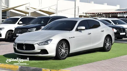  3 Maserati Ghibli 2014 Model - GCC - Sunroof