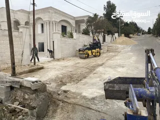  13 مدحله و جرافه صغيره و مداحل و حفارات لايجار تزفيت ساحات و شوارع مدحله جرافه بوبكات