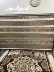  5 سجاد تركي واباجور اسباني شبه وكاله ب20د