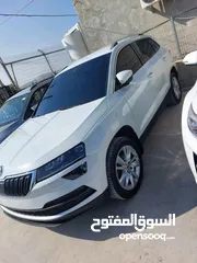  9 جيب سكودا كاروك ترخيص 2020   ديزل 1600 للبيع بحاله ممتازه فل فل اضافات ما عدا فتحه