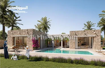  12 فلل مزارع سیفة ارقی مکان للهدوا و الراحة Sifah Farms Villas is the finest place for peace and comfor