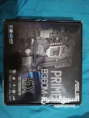  4 معالج i3 8100 , مع مذر بورد  prime b360m-k  , البيع للقطعتين فقط و ليس كل وحده لحال