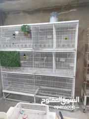  4 يونت ثلاث طوابق للبيع تفصيل حديد ثقيل شبه وكاله