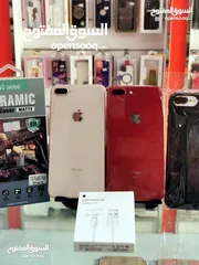  6 عرض مميز : جوالات iPhone 8 plus 64gb نظيفه بحالة الوكالة مع ضمان و بأقل سعر