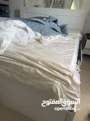  5 سرير من يكيا شبه جديد مع مرتبه من يكيا بعد