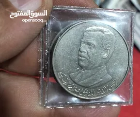  1 عملة صدام بحاله ممتازه جدا
