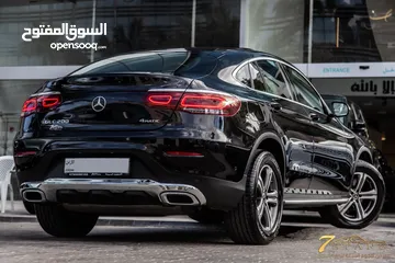  26 Mercedes Glc200 Mild hybrid 2020 4matic Coupe    السيارة وارد المانيا و قطعت مسافة 82000 كم فقط