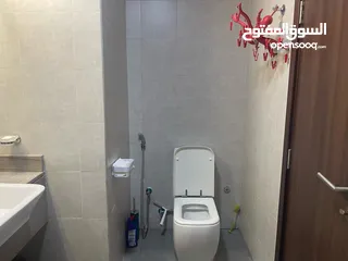  7 لليجار شقه غرفه وصاله مفروشه فرش فندقي في الفرجان Flat for rent in furjan 1bhk with 2 washroom