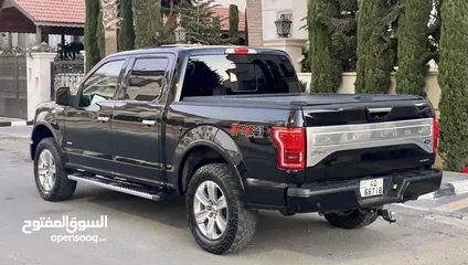  7 بكب فورد F-150 موديل 2015 بلاتينيوم اعلى صنف بوضع الشركه تب نظافه