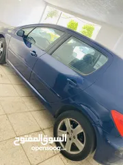  3 بيجو 307 كحلي موديل  2004 للبيع