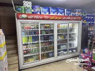  1 ثلاجة تبريد سوبر ماركت والبان