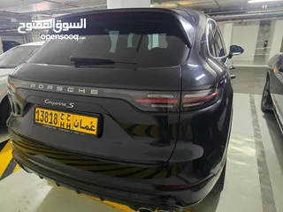  4 Porsche Cayenne S 2019 oman agency