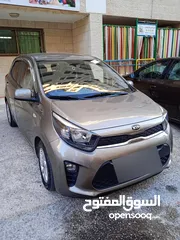  1 كيا مورنينج 2019 – ترخيص 2020 – مفتاح بصمة – شبه جديدة للبيع بسبب السفر Kia Morning