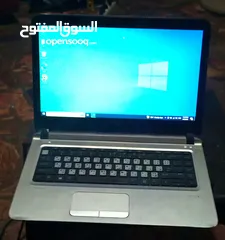  1 لاب توب hp الجيل السادس مستعمل بحالة الوكالة