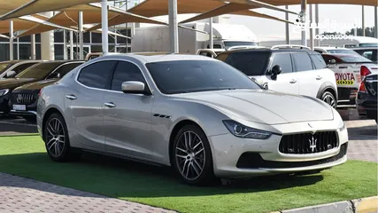  1 Maserati Ghibli 2014 Model - GCC - Sunroof