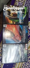  2 مجموعه اصليه من 3 اجزاء لعبة NEED FOR SPEED بحاله ممتازه ولا خدش