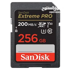  3 256GB SDXC SD Extreme Pro Memory Card