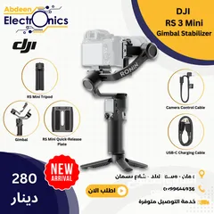  1 DJI RS3 Mini Gimbal Stabilizer
