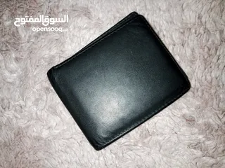  4 محفظة رجالي تومي هيلفيغير جلد اصلي طبيعي 100% Tommy Hilfiger Men's Wallet 100% Genuine Leather