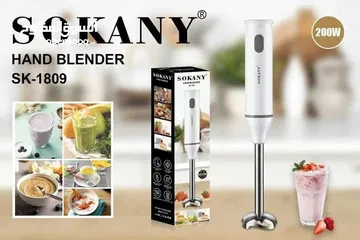 1 خلاط هاند بليندر سوكاني Sokany خفاق هراسه خلاط يدوي عامودي كهربائي Hand Blender