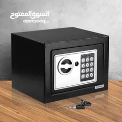  5 خزنة للنقود و الأوراق المهمه جديدة من الفولاذ المقاوم للصدأ متوفره بعدة احجام