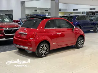  5 Fiat 500C 2022 (Red)