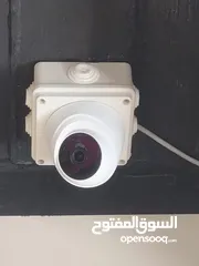  2 كاميرات مراقبه داهوا وهيكفيجن